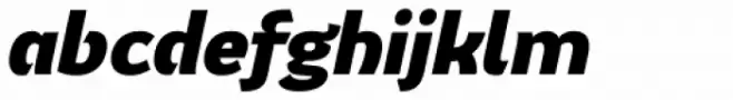 Elen Sans Black Italic