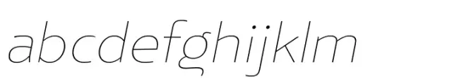 Elioth Thin Italic