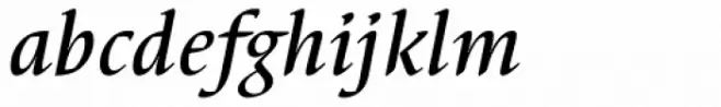 Elysa EF Medium Italic OsF