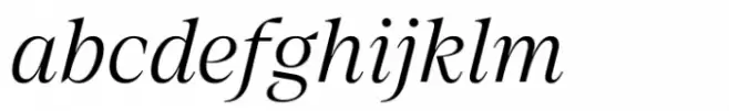 Emilio Light Italic