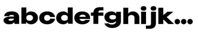 Energy Grotesk Ultra Bold