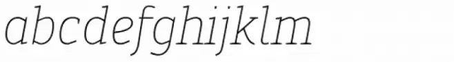 Engel New Serif Extra Light Italic