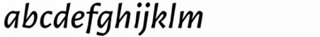 Epica Pro Sans Semi Bold Italic