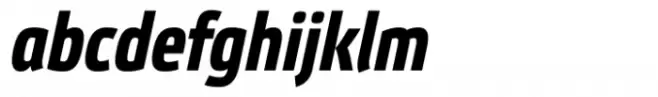 Etelka Bold Condensed Italic