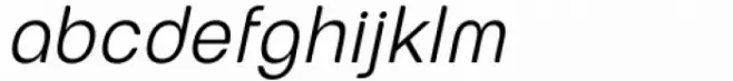 European Soft Pro Narrow Light Italic