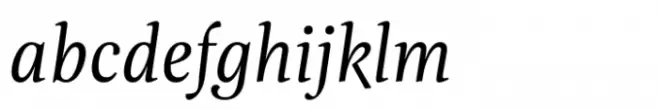 Evans Light Italic
