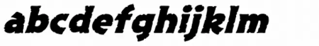 Excalibur Stone Bold Italic