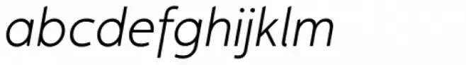 Faricy New Light Italic