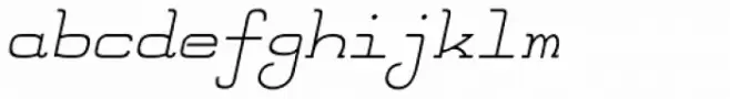 FeggoliteMono Light Italic