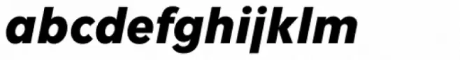 Fenomen Sans SCN Bold Italic