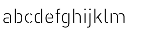FF DIN Stencil Light
