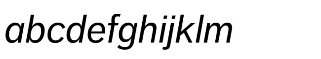 FF Dagny Regular Italic