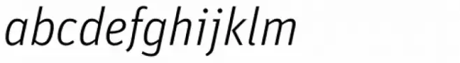 FF Unit OT Light Italic