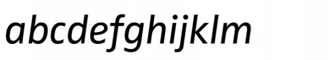 FF Zwo Regular Italic