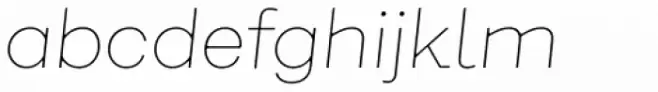 Fibra One Alt Thin Italic