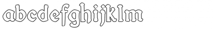 Fin Fraktur Outline