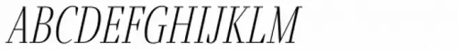 Fino Thin Italic