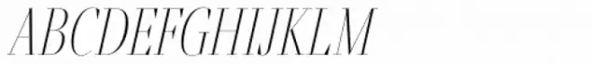 Fino Title Ultra Thin Italic