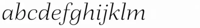 Fiorina Text Extra Light Italic