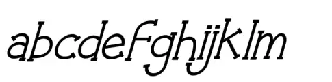 Flower Park Italic