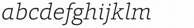 Foro Rounded ExtraLight Italic