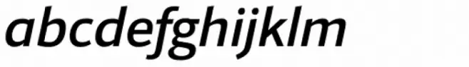 Foro Sans Medium Italic