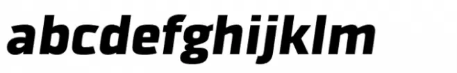 Fortuita Extra Bold Italic