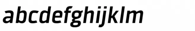 Fortuita Semi Bold Italic