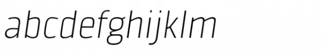 Fortuita Thin Italic