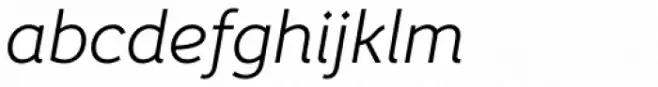Fox Sans Pro Light Italic