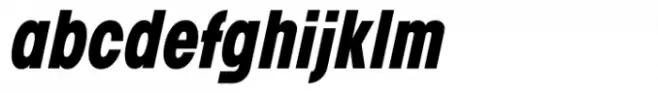 Franie XCondensed Bold Italic