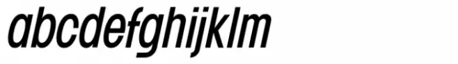 Franie XCondensed Italic