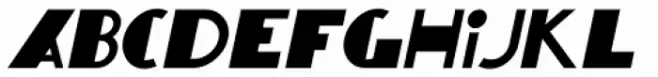 Free Form Deco Oblique