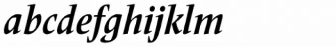 Frutiger Serif Pro Condensed Bold Italic