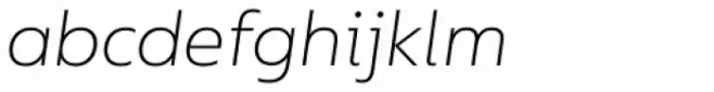 FS Lucas Pro Extra Light Italic