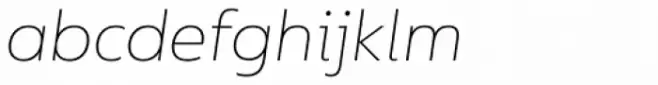FS Lucas Pro Thin Italic