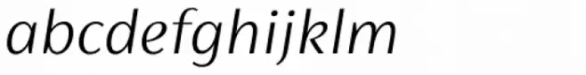 FS Siena Extra Light Italic