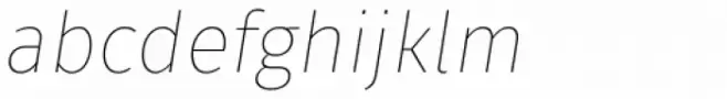 Fuse V.2 Text Thin Italic