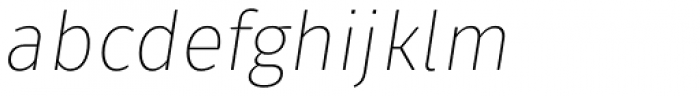 Fuse V.2 Text Ultra Light Italic