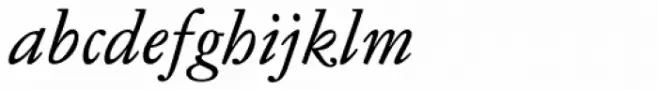 Garamond No 5 EF Light Italic