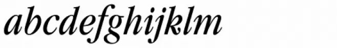 Garamond Nova Pro Condensed Italic