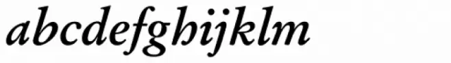 Garamond SB Med Italic