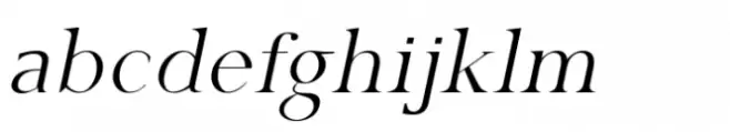Gazi Extralight Italic