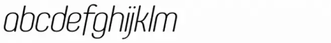 Genesa Light Italic