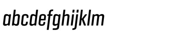 Geogrotesque Compressed Medium Italic