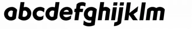 Geometrico Sans Black Italic