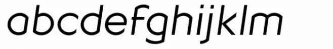 Geometrico Sans Light Italic