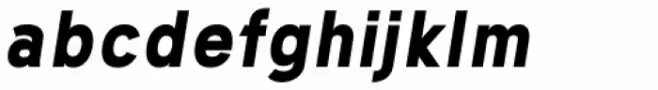 Geometris Semi-Condensed Extra Bold Oblique