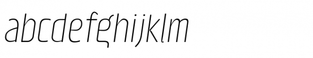 Gernsheim Extra Light Italic