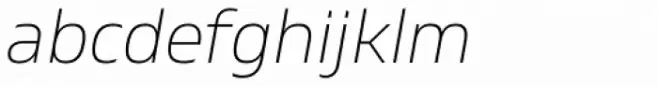 Gilam Extra Light Italic